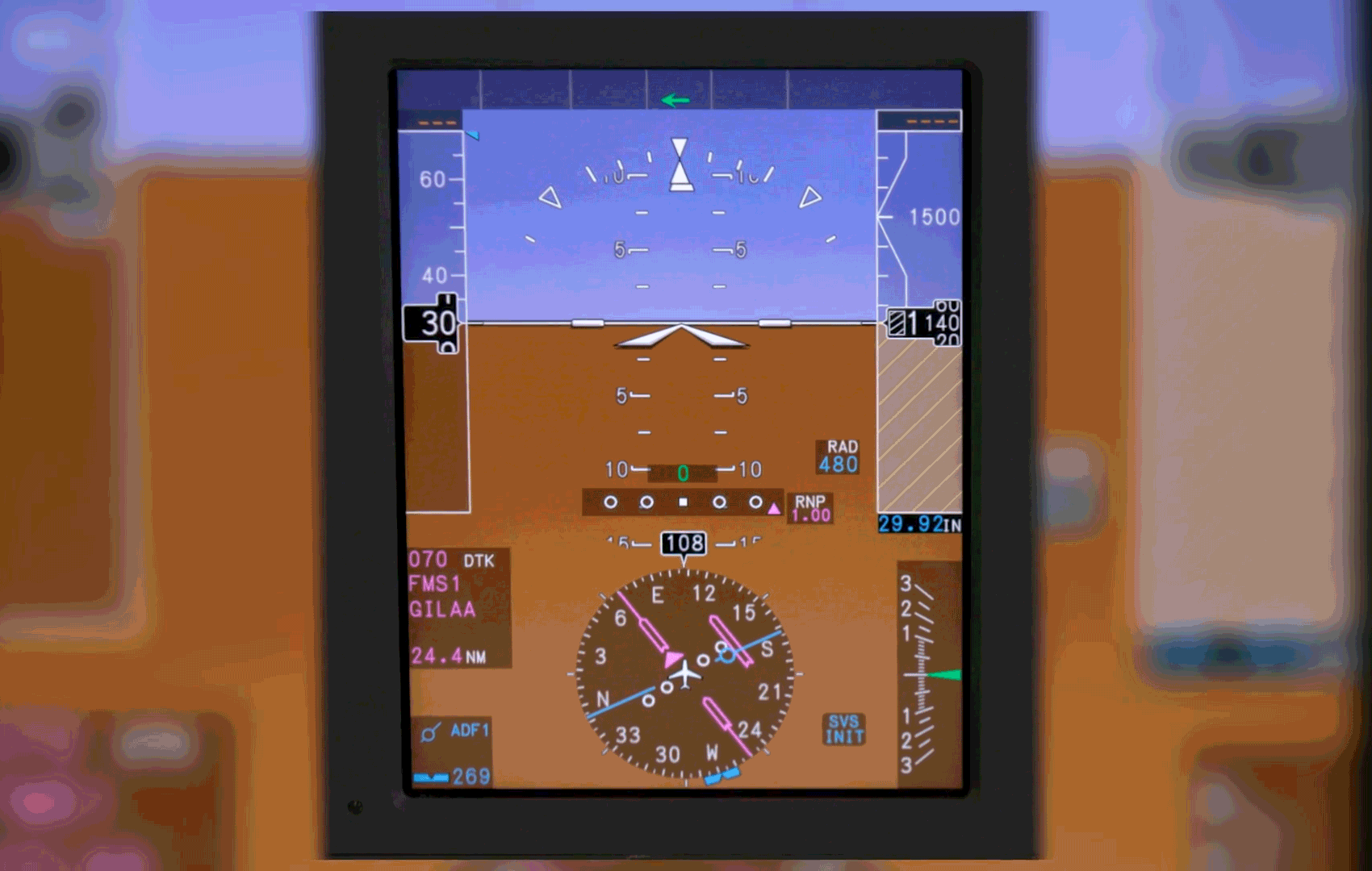 Primus Elite Synthetic Vision